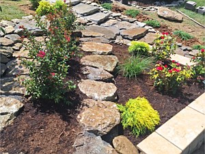 Creekstone Steps & Water Erosion